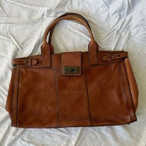 Fossil Weekender Leather Bag